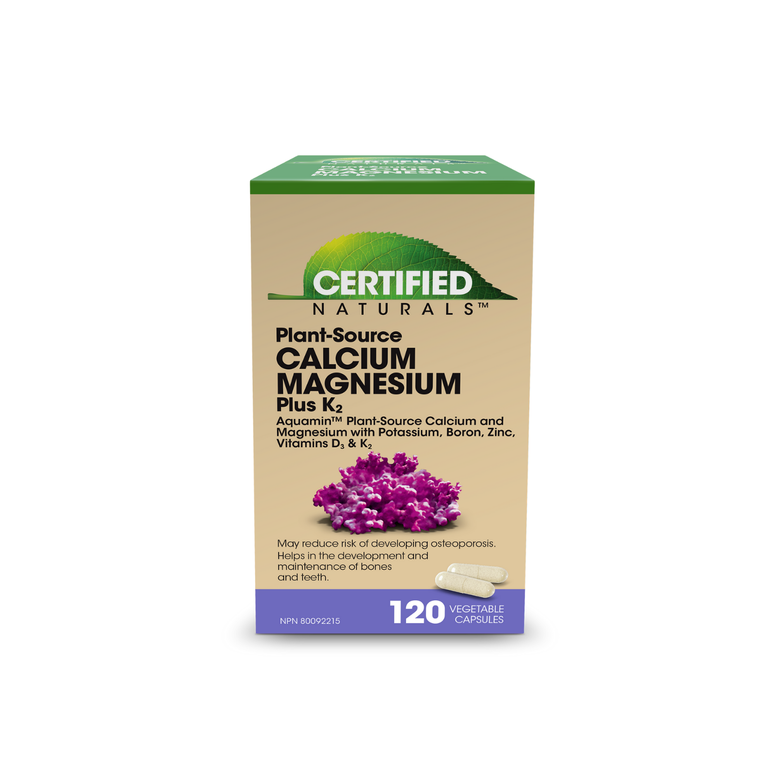 Aquamin™ Calcium Magnesium Plus K2 - 鈣鎂鋅加 K2Stay Healthy