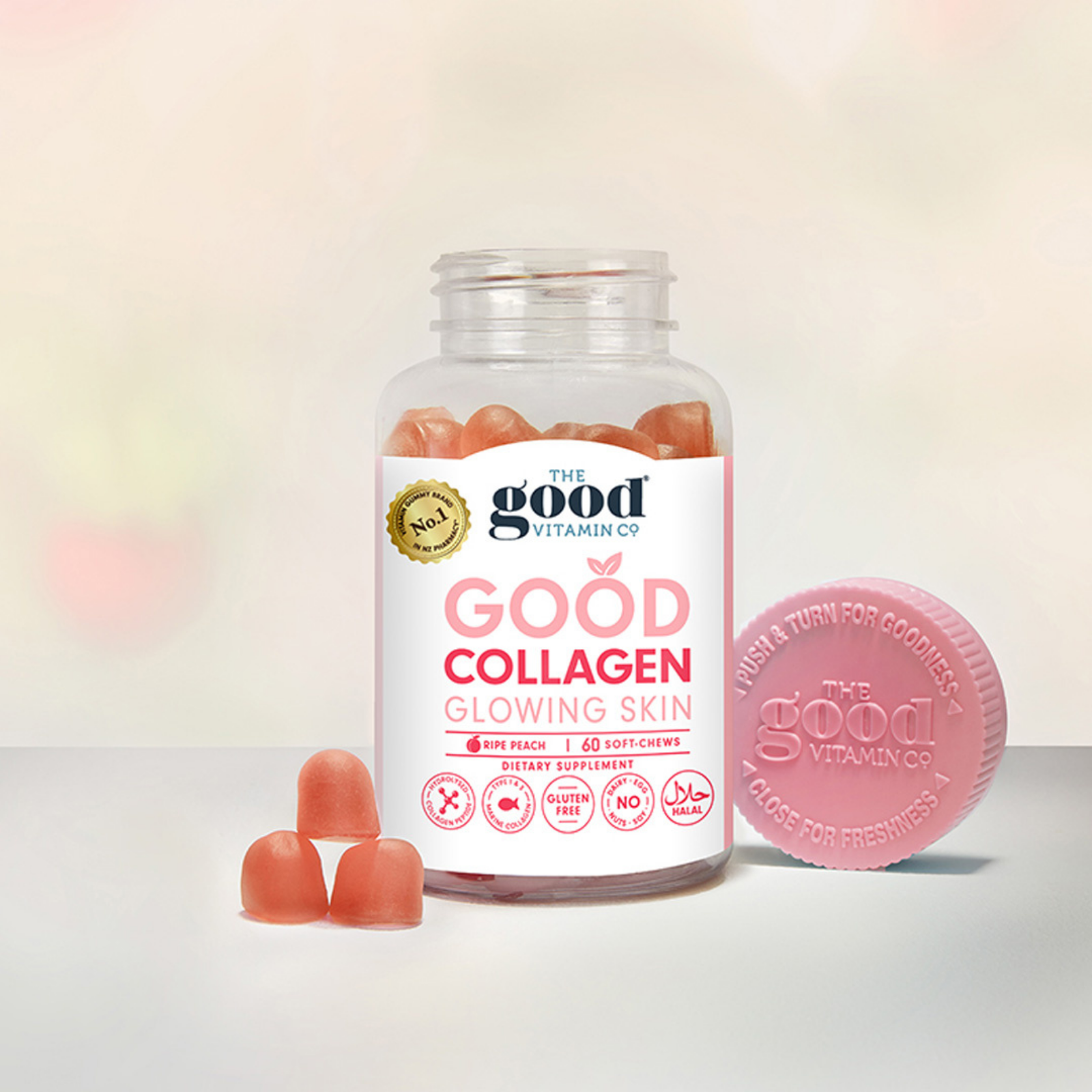 膠原蛋白亮澤肌膚Stay Healthy