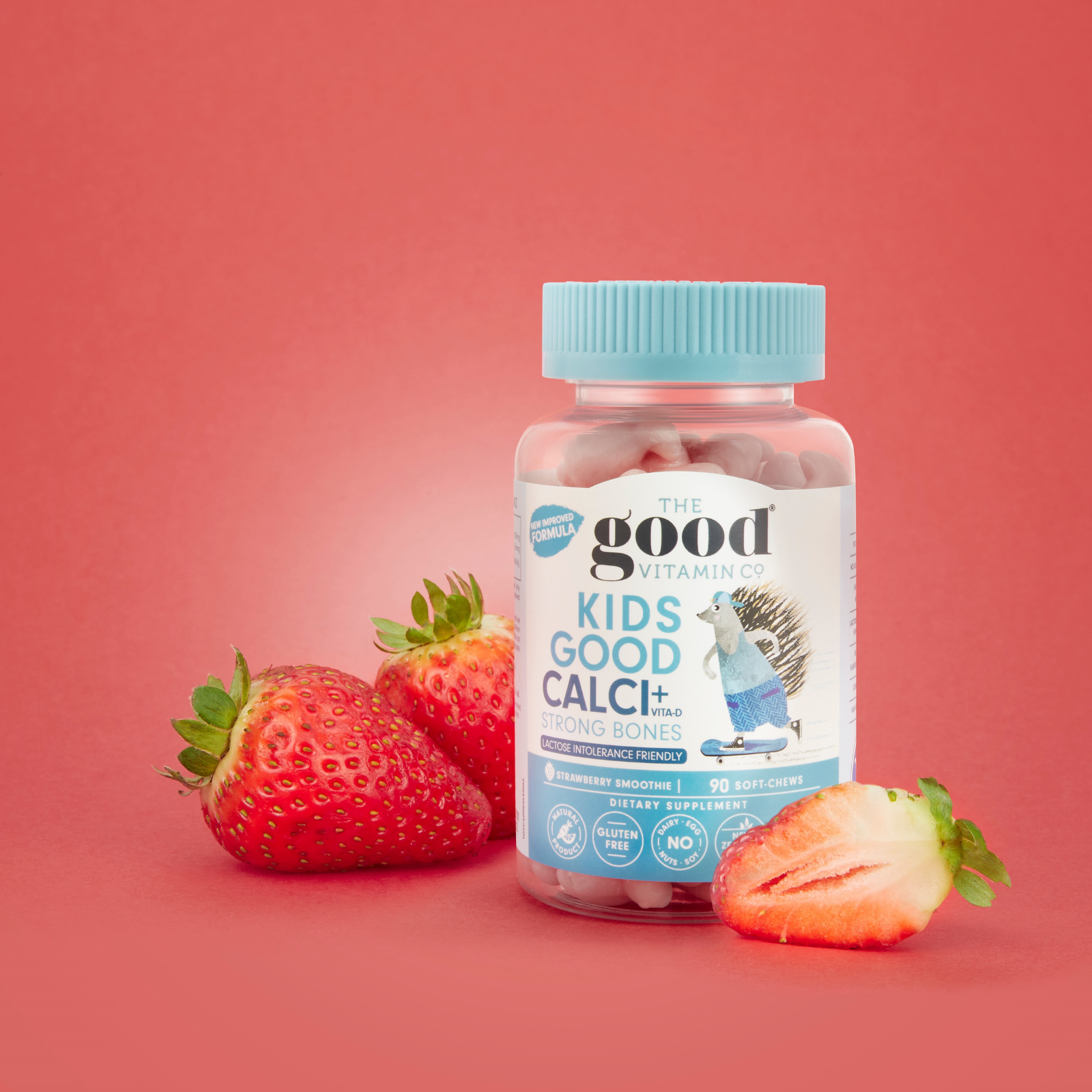 Kids Calcium + Vita-D Strong Bones - 兒童鈣 + 維他命D強健骨骼配方Stay Healthy