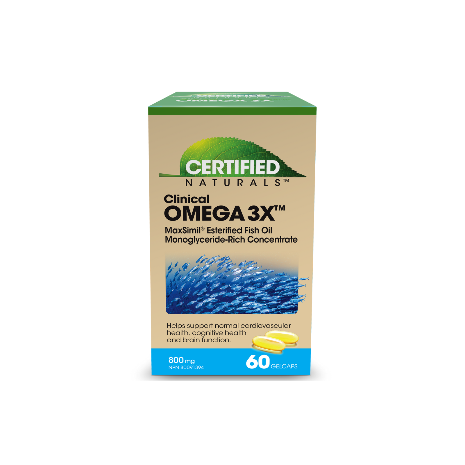 臨床專利OMEGA 3X魚油丸