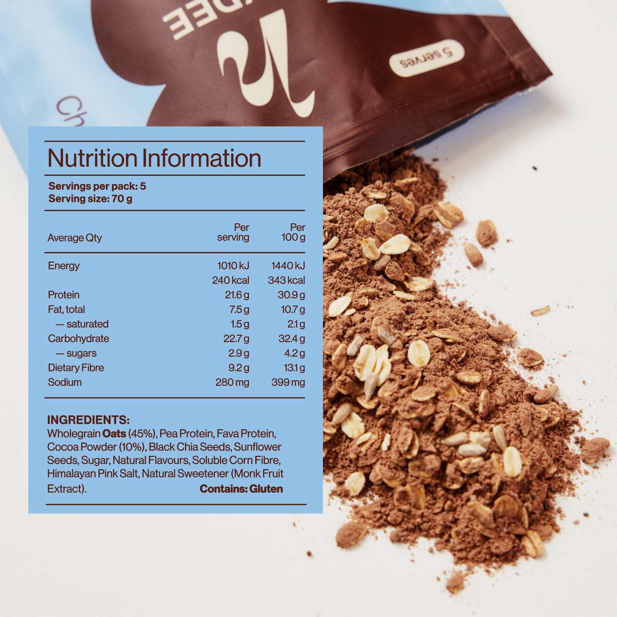 蛋白燕麥（巧克力味） -Stay Healthy