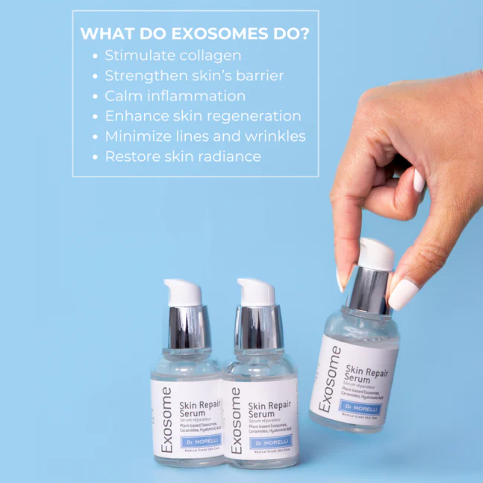 外泌體肌膚修護精華液