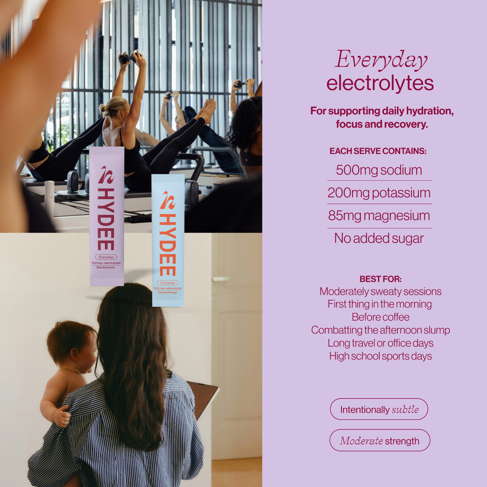 Everyday Electrolyte Hydration Salt Drink (Blackcurrant)