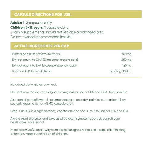 素食 Omega3Stay Healthy